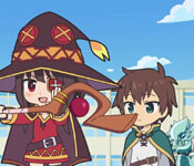 megumin preparing explosion